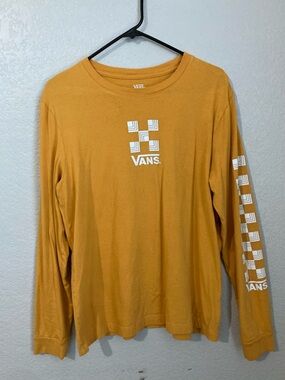Vans Mustard Long Sleeve